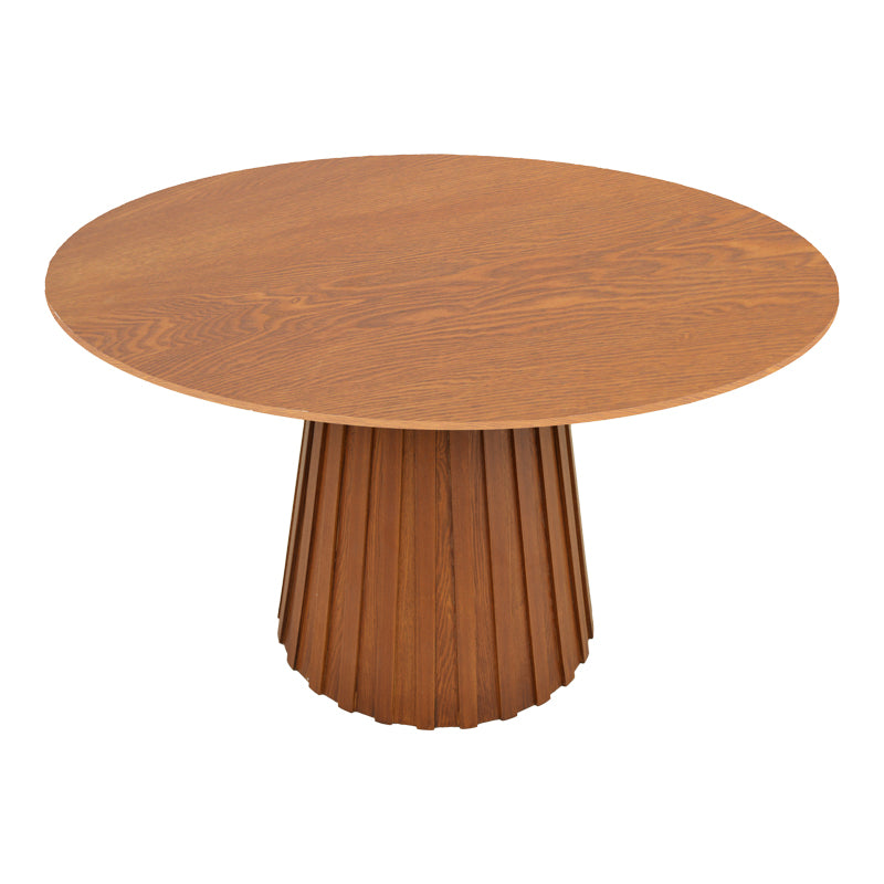 Table Franzel MDF Walnut D120x75