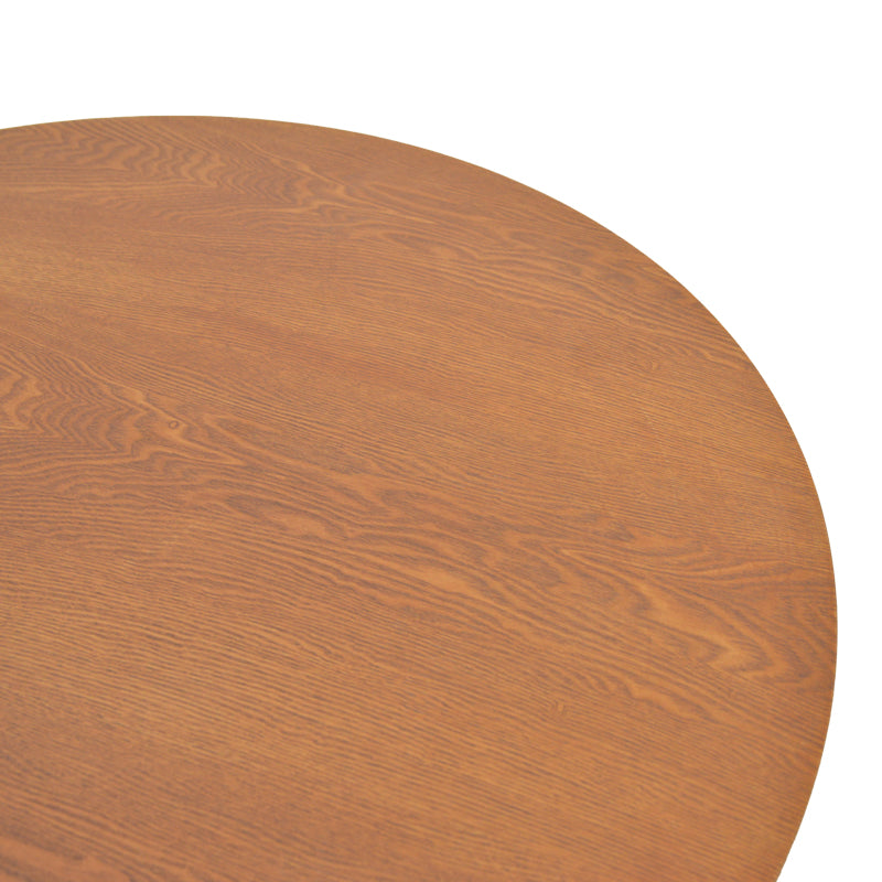 Table Franzel MDF Walnut D120x75