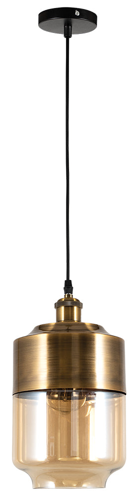 PDC 1419-A 1/Φ ΟΞΥΝΤΕ ΜΕΤΑΛΛΟ & ΓΥΑΛΙ ΜΕΛΙ 1xΕ27 Φ20x(35-110)