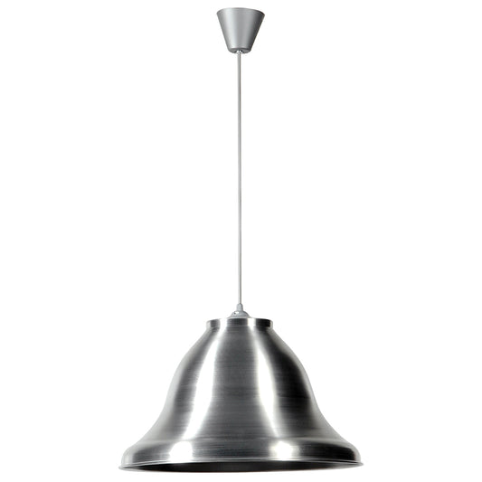 PDA 205 NM ΚΑΛΩΔΙΟ ΚΑΜΠΑΝΑ ΑΛΟΥΜ ΝΙΚΕΛ ΜΑΤ 1xΕ27 Φ43,5x(27-117)