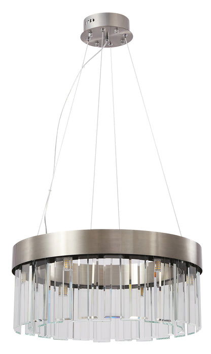 PDC 703-50 MCR # 1/Φ ΝΙΚΕΛ ΜΑΤ ΜΕΤΑΛΛΟ + ΚΡΥΣΤΑΛΟ 6xG9 Φ50x100