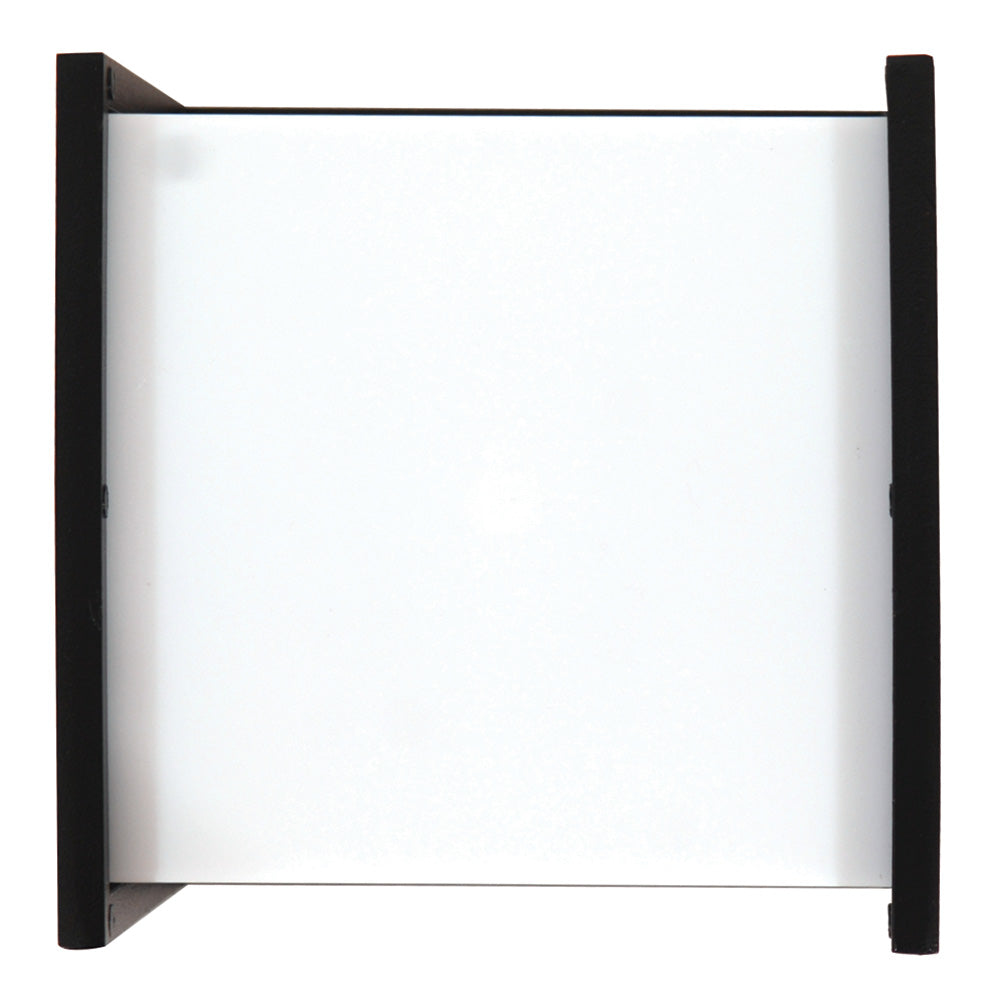 WLC 1843 BK ΑΠΛIKA ΚΥΒΟΣ ΜΑΥΡΟ ΠΟΛΥΚ/ΤΟ 1xΕ27 16.5x16.5x16.5