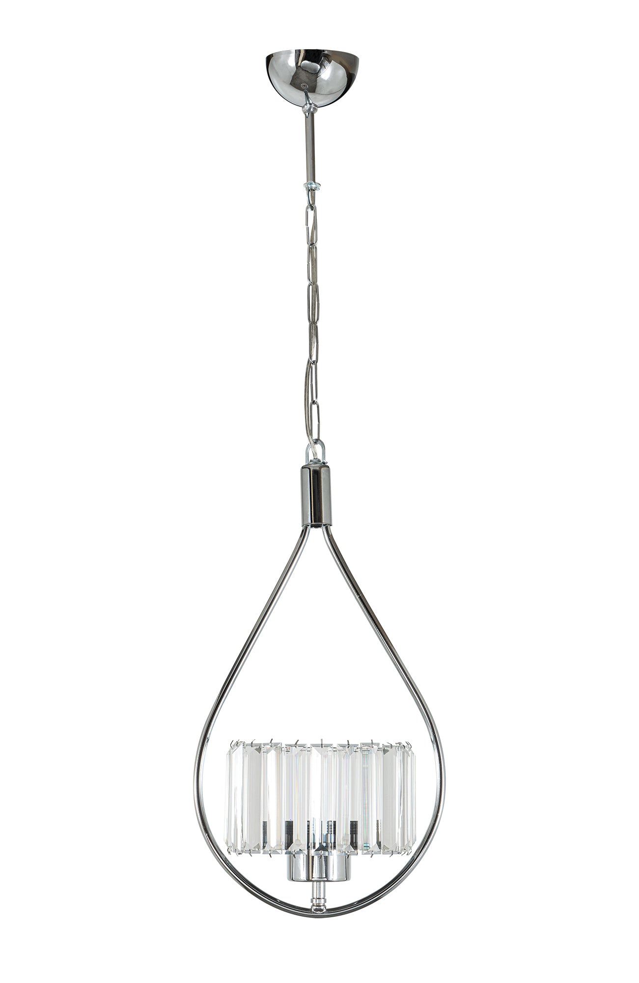 PDT 6092 # ΚΡΕΜ. 1/Φ ΝΙΚΕΛ ΘΗΛΙΑ ΜΕ ΓΥΑΛΙ ΔΙΑΦΑΝΟ Φ18x85