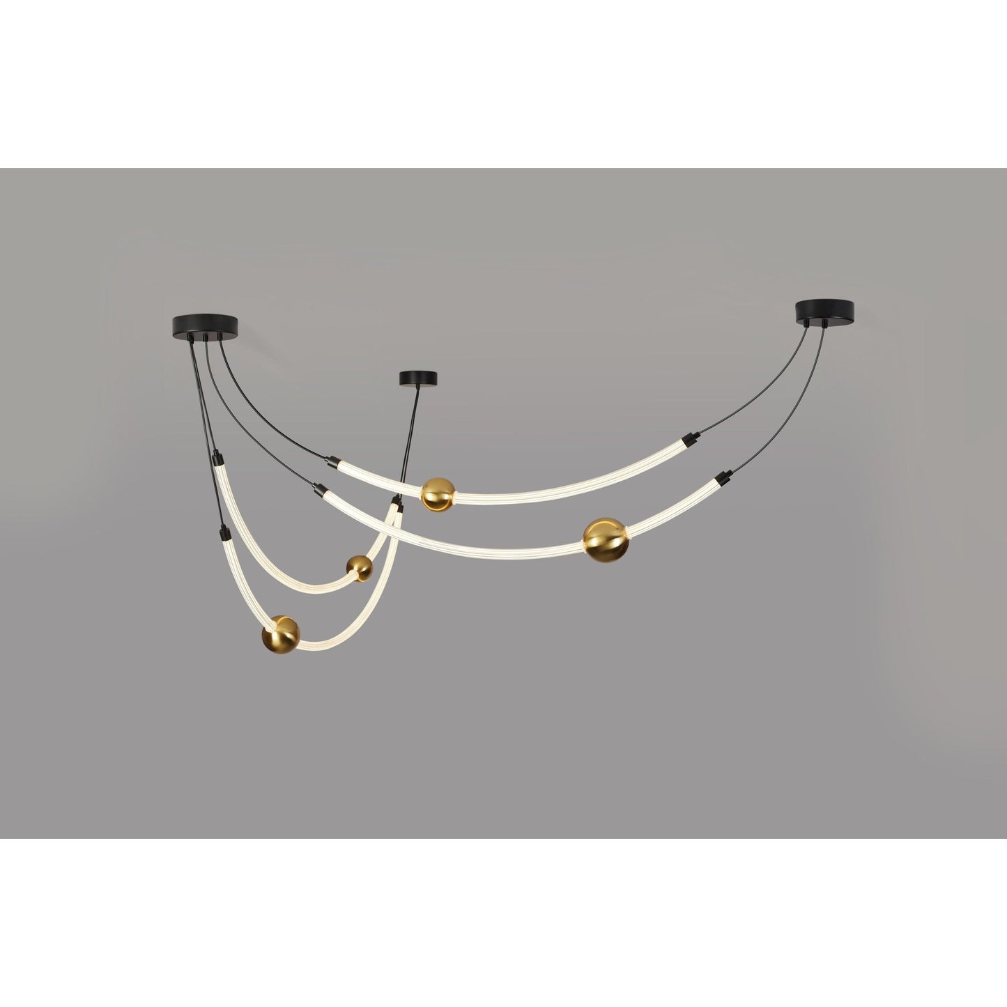 CCC 705-2 LED 4 ΣΩΛΗΝΕΣ ΜΕ ΧΡΥΣΗ ΔΙΑΚΟΣΜΗΤΙΚΗ ΜΠΑΛΑ 150x105εκ