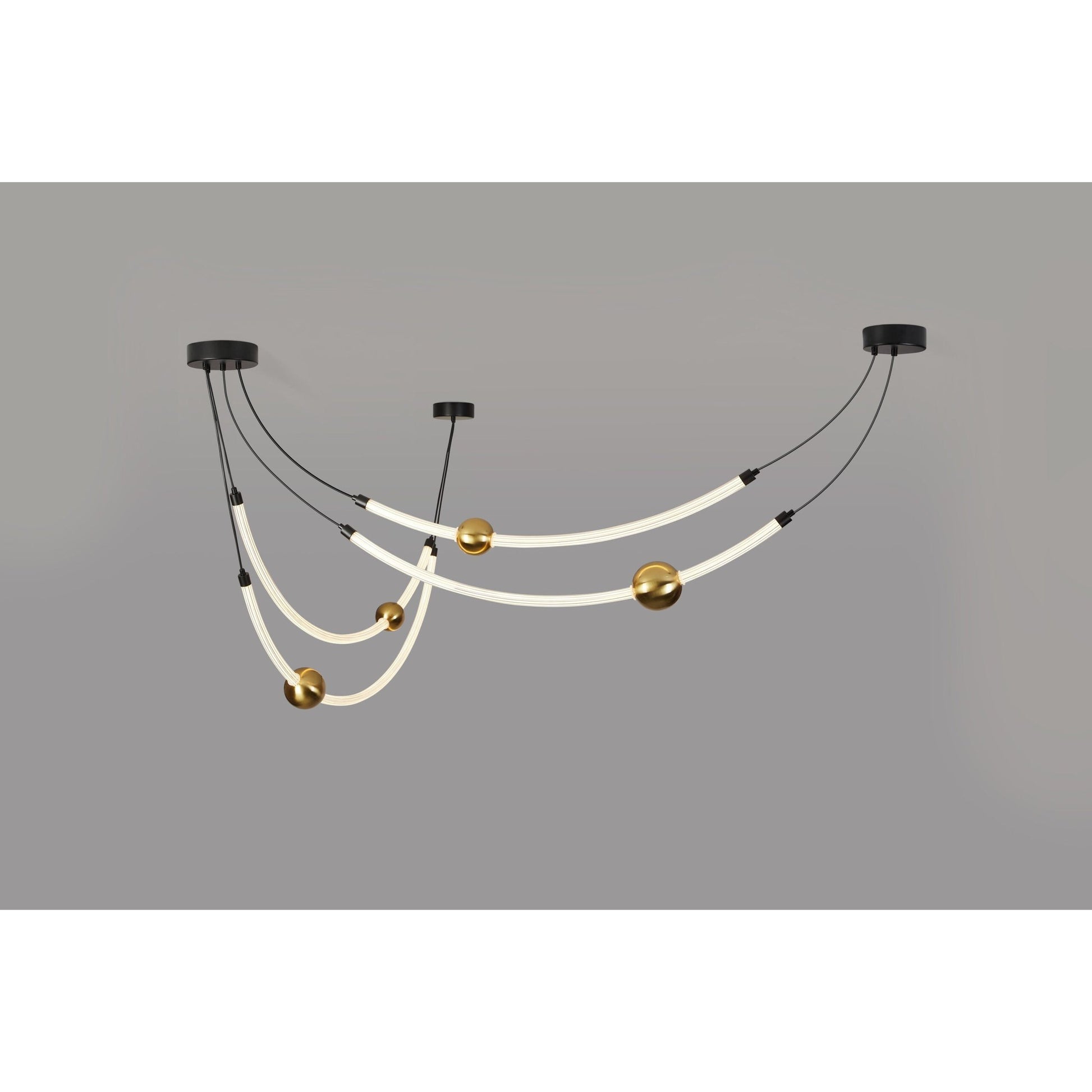 CCC 705-2 LED 4 ΣΩΛΗΝΕΣ ΜΕ ΧΡΥΣΗ ΔΙΑΚΟΣΜΗΤΙΚΗ ΜΠΑΛΑ 150x105εκ