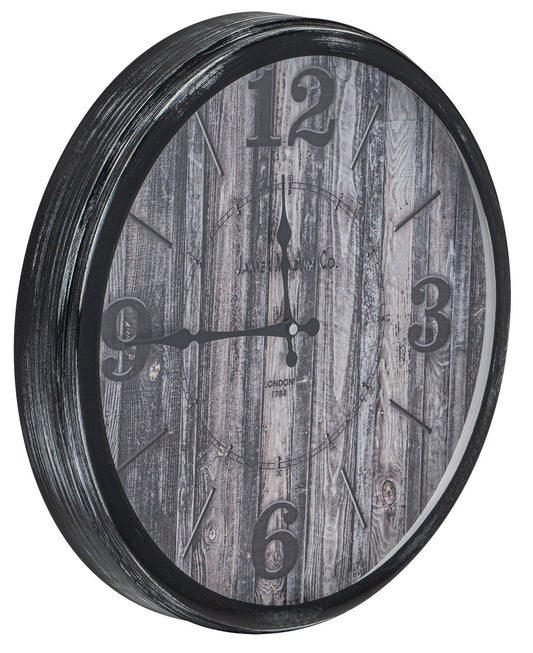 CLGT-74 ΡΟΛΟΙ ΜΑΥΡΟ ΜΕ ΦΟΝΤΟ VINTAGE ΕΚΡΟΥ 45x5x45