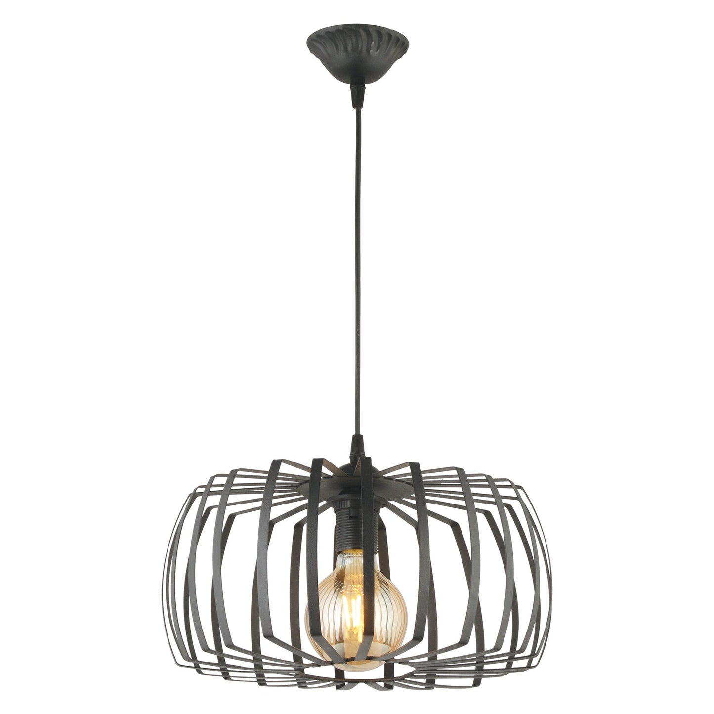 PDT 1256 BK 1/Φ ΜΕΤΑΛΛΙΚΟ ΑΡΑΧΝΗ 1xΕ27 Φ35x80