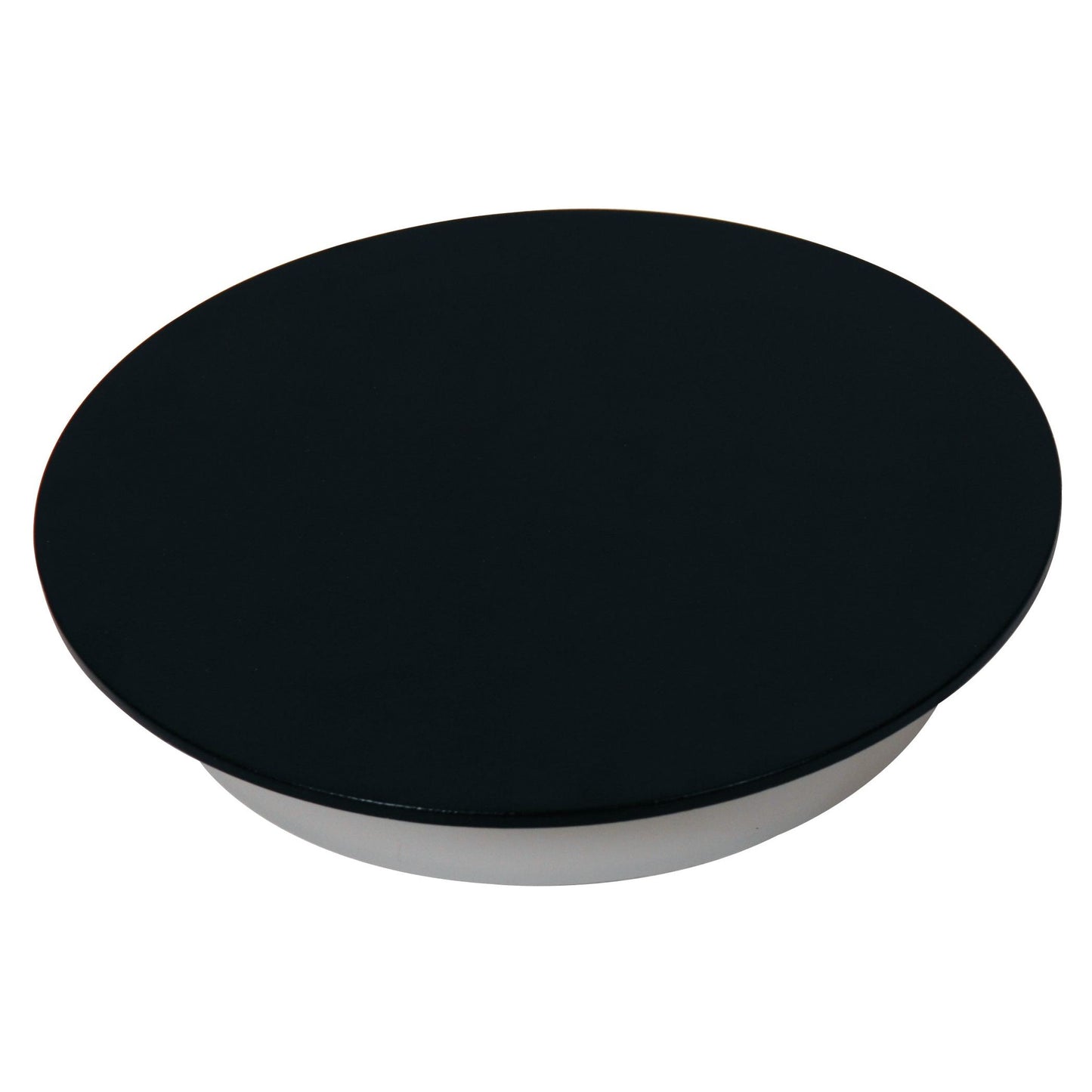 WLC 8501 BK ΑΠΛIKA ΣΤΡΟΓΓΥΛΗ ΜΑΥΡΗ LED 5W Φ19x4