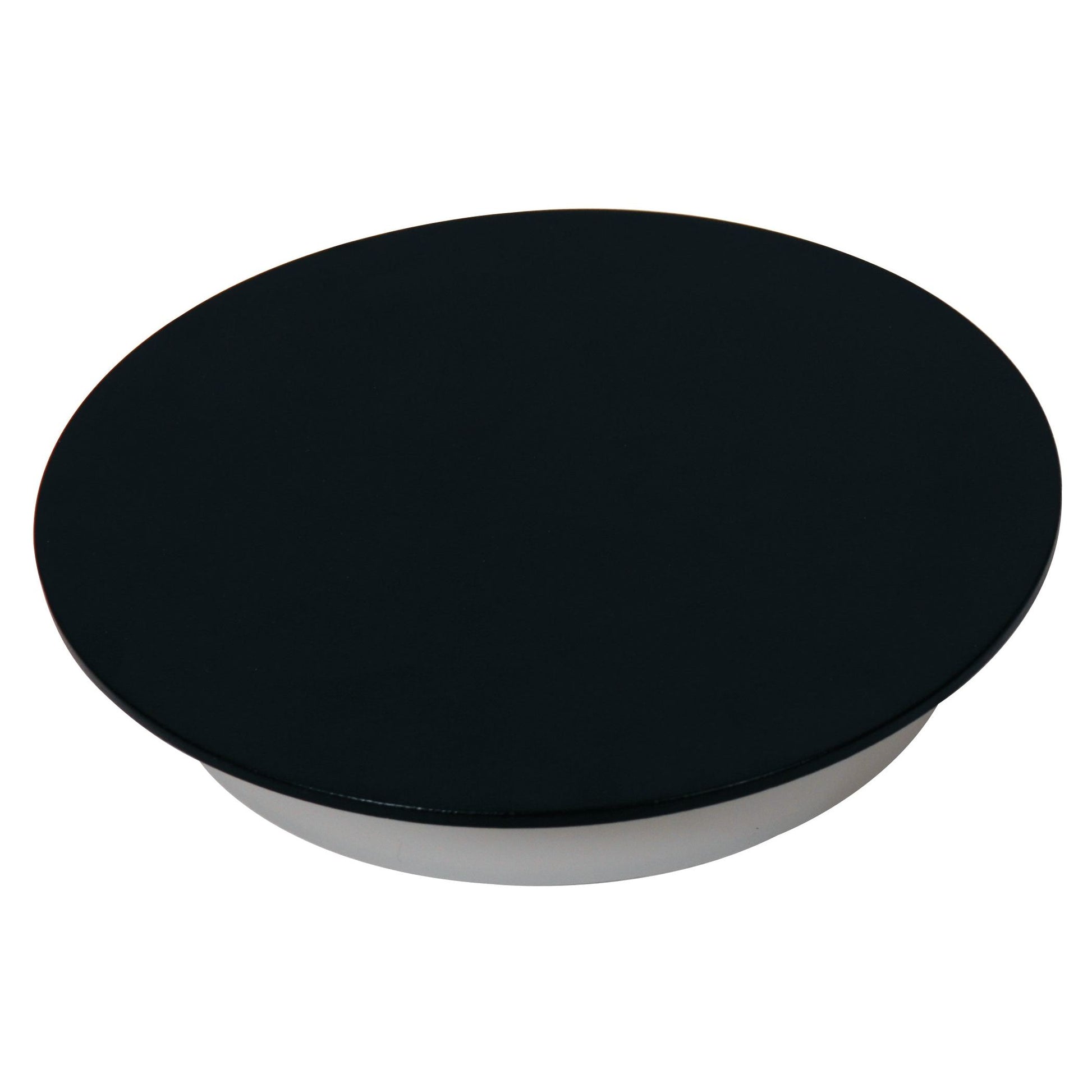 WLC 8501 BK ΑΠΛIKA ΣΤΡΟΓΓΥΛΗ ΜΑΥΡΗ LED 5W Φ19x4