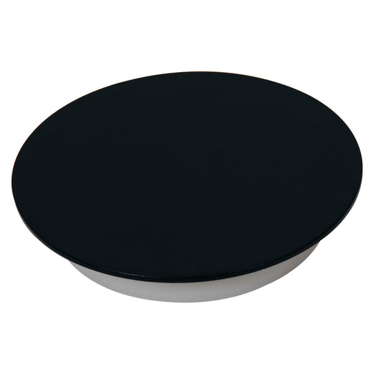 WLC 8501 BK ΑΠΛIKA ΣΤΡΟΓΓΥΛΗ ΜΑΥΡΗ LED 5W Φ19x4