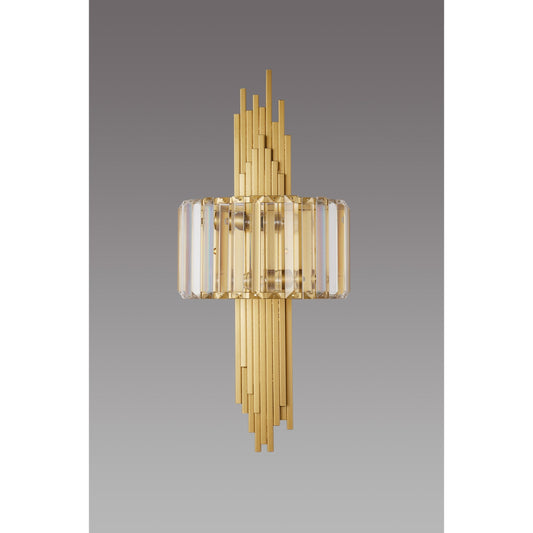 WLC 2472 ΑΠΛΙΚΑ ΧΡΥΣΟΙ ΡΑΒΔΟΙ ΚΡΥΣΤΑΛΛΑ 2xΕ14 24x5x60