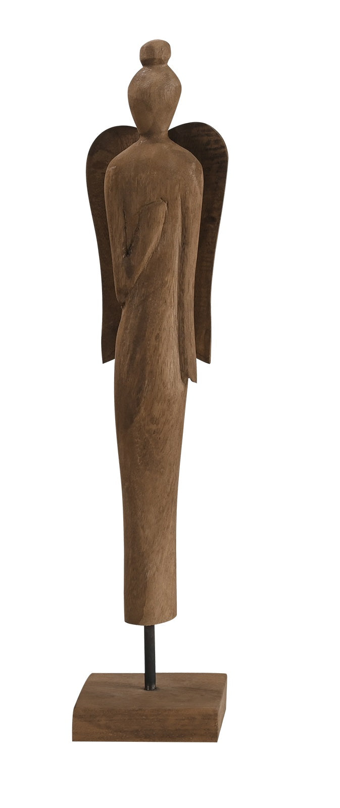 DEI - 14 ΞΥΛΙΝΗ ΦΙΓΟΥΡΑ ΑΓΓΕΛΟΣ 10x9x50