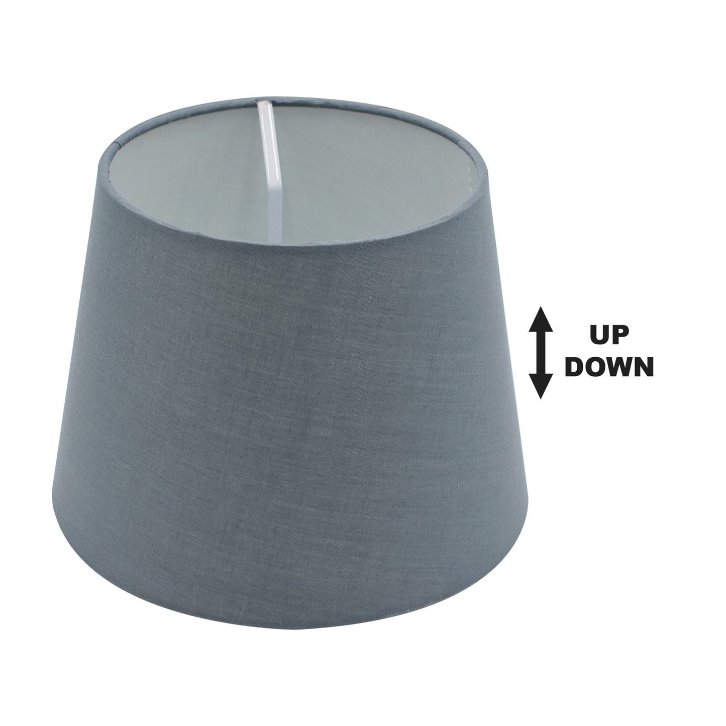 SPC 20 PT E14 ΚΑΠΕΛΟ ΓΚΡΙ ΣΚΟΥΡΟ ΥΦΑΣΜΑ UP/DOWN Φ(15-20)x15