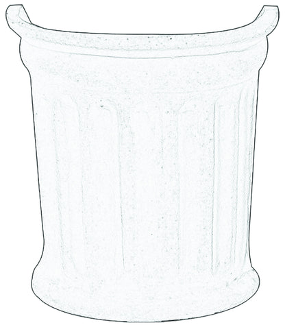 WLA 186 ΑΠΛΙΚΑ ΚΕΡΑΜΙΚΟΣ ΚΙΟΝΑΣ 1xΕ27 23.5x13x26