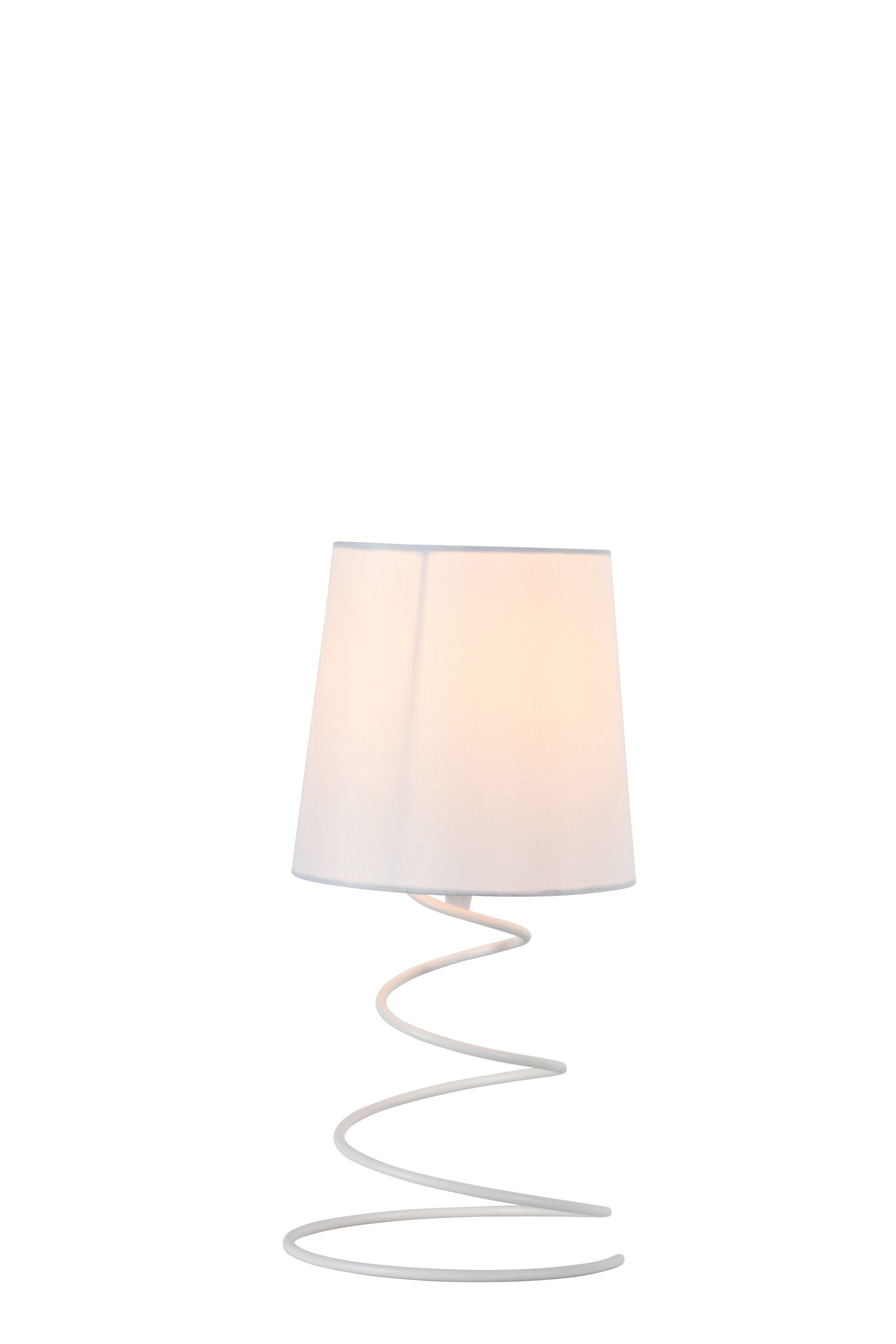 TLC 6002 WH ΠΟΡΤΑΤΙΦ ΕΛΑΤΗΡΙΟ ΛΕΥΚΟ ΚΑΠΕΛΟ 1xΕ14 Φ(15-13)x33