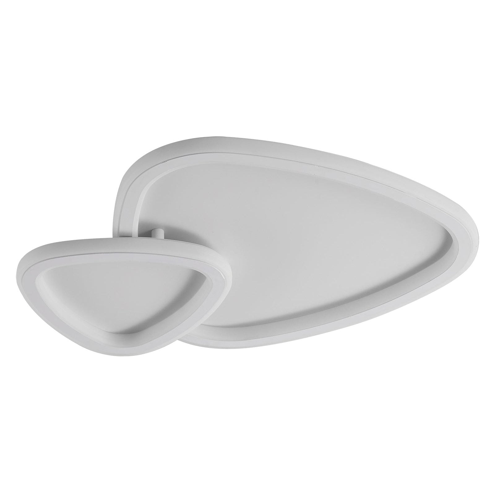 CCC 712-1 ΠΛΑΦΟΝΙΕΡΑ LED ΛΕΥΚΗ 2 ΒΟΤΣΑΛΑ 46x37x7