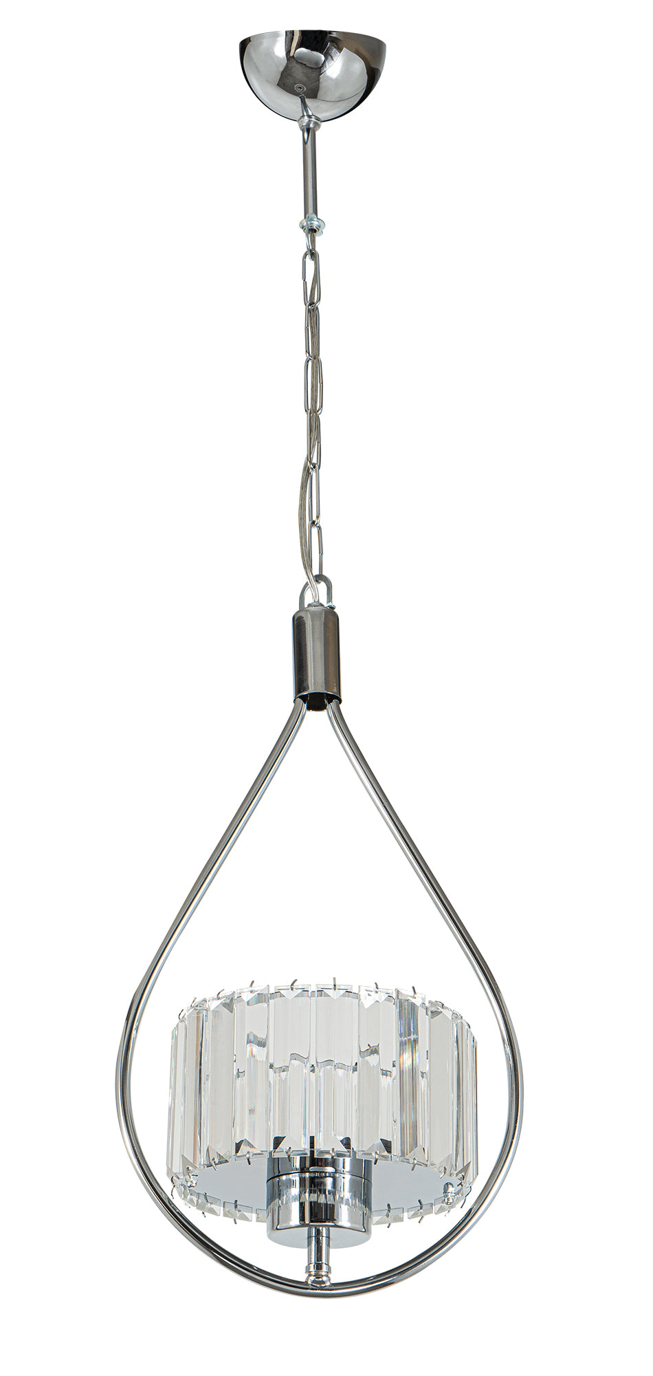 PDT 6092 # ΚΡΕΜ. 1/Φ ΝΙΚΕΛ ΘΗΛΙΑ ΜΕ ΓΥΑΛΙ ΔΙΑΦΑΝΟ Φ18x85