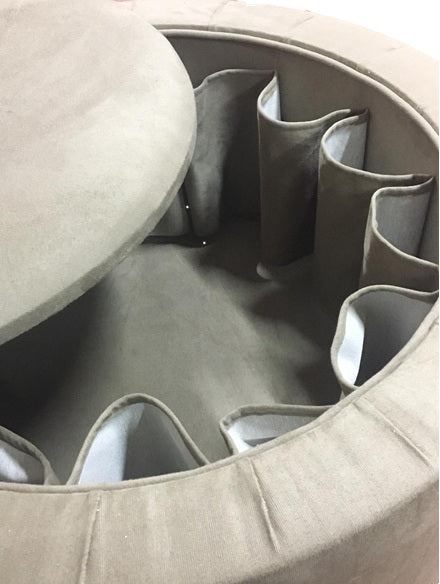 THL-HD 54P BG ΣΚΑΜΠΩ ΜΠΕΖ ΕΦΗΜΕΡΙΔΟΘΗΚΗ & ΜΠΑΡ 85x85x45