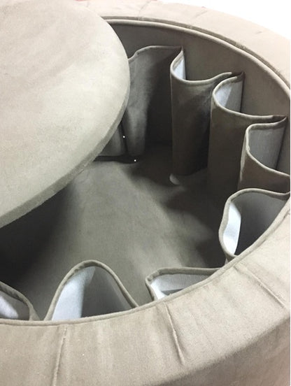 THL-HD 54P BG ΣΚΑΜΠΩ ΜΠΕΖ ΕΦΗΜΕΡΙΔΟΘΗΚΗ & ΜΠΑΡ 85x85x45