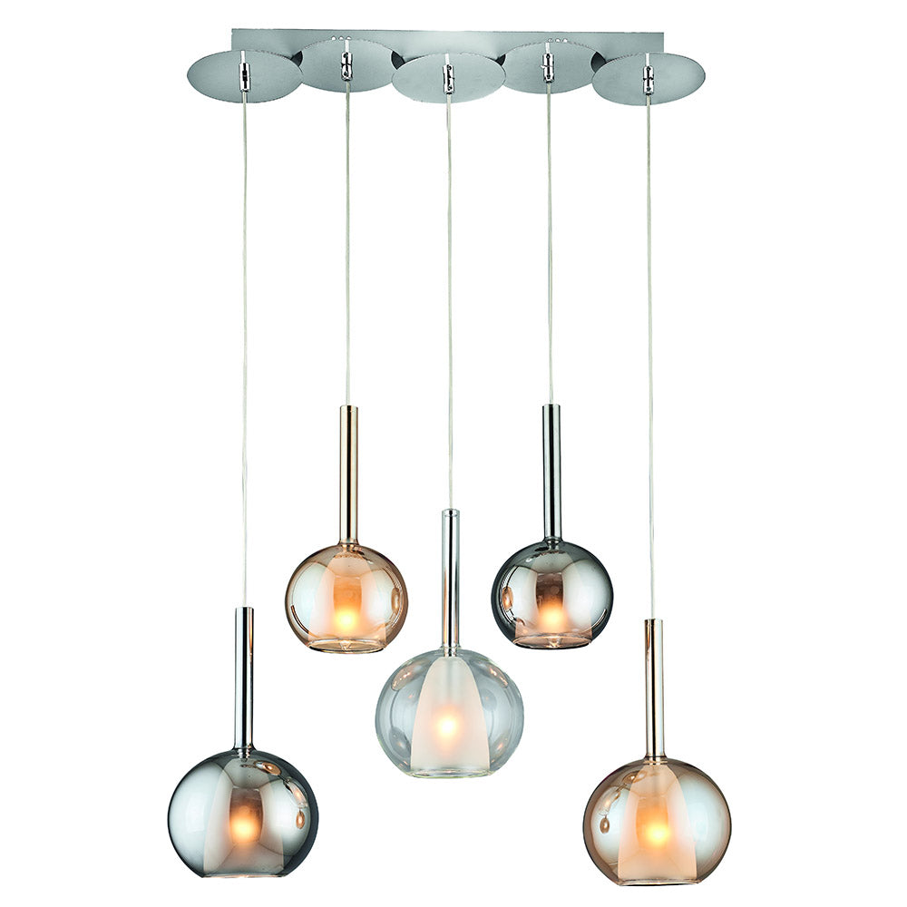 PDC 4020-5S ΡΑΓΑ ΝΙΚΕΛ ΜΕ ΓΥΑΛΙΝΕΣ ΜΠΑΛΕΣ ΤΡΙΧΡΩΜΙΑ 5xΕ14 63x18x120