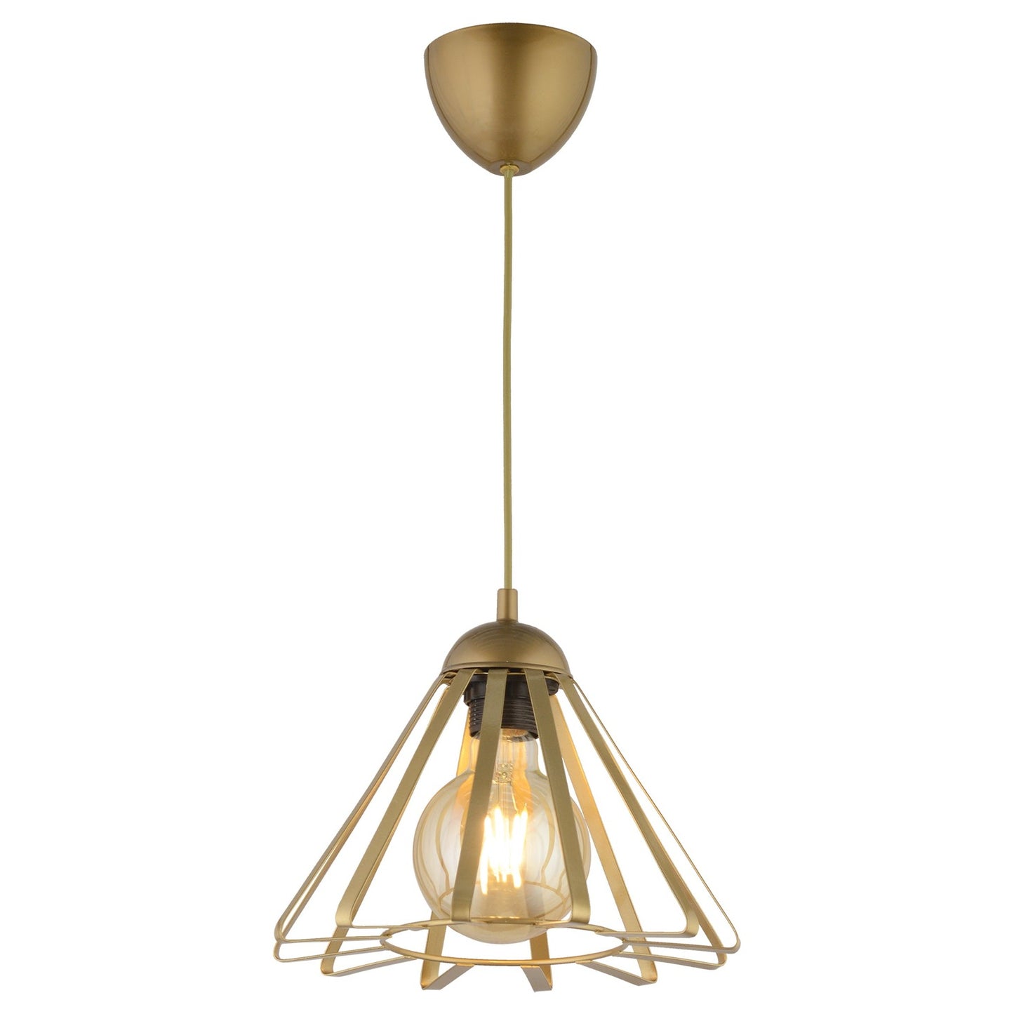 PDT 1255-1 AB 1/Φ ΜΕΤΑΛΛΙΚΟ ΤΡΙΓΩΝΟ 1xΕ27 Φ20x(16-80)