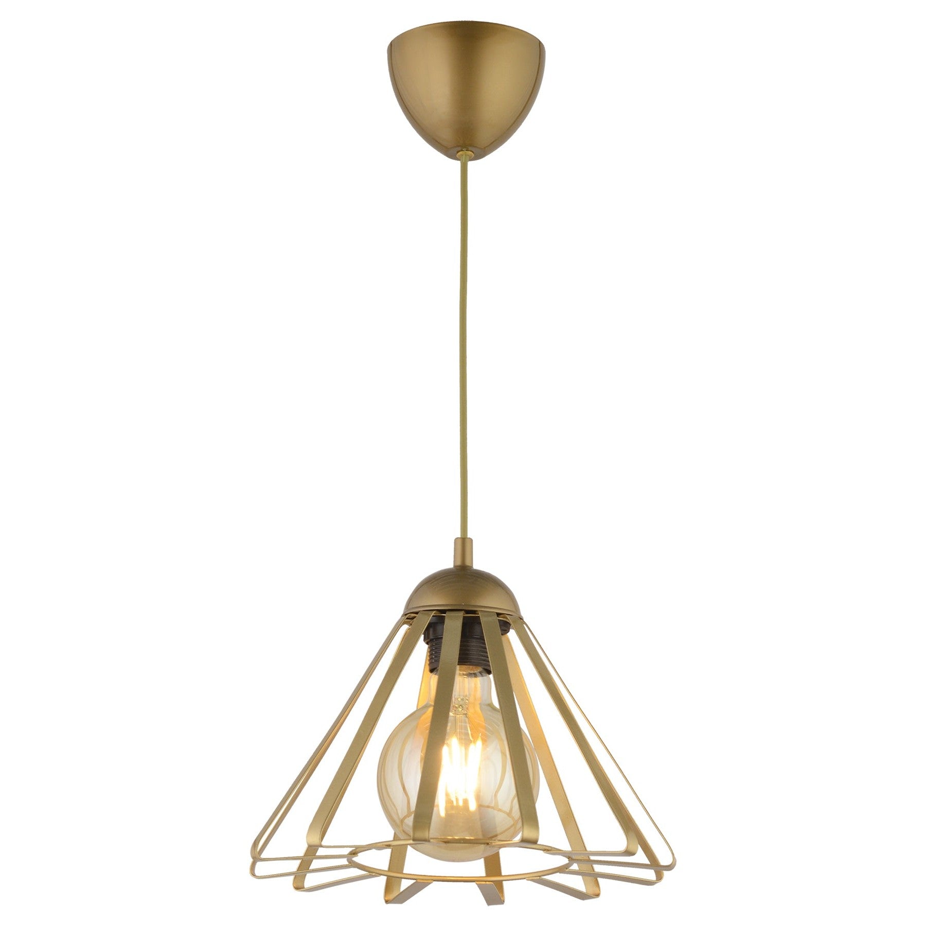 PDT 1255-1 AB 1/Φ ΜΕΤΑΛΛΙΚΟ ΤΡΙΓΩΝΟ 1xΕ27 Φ20x(16-80)