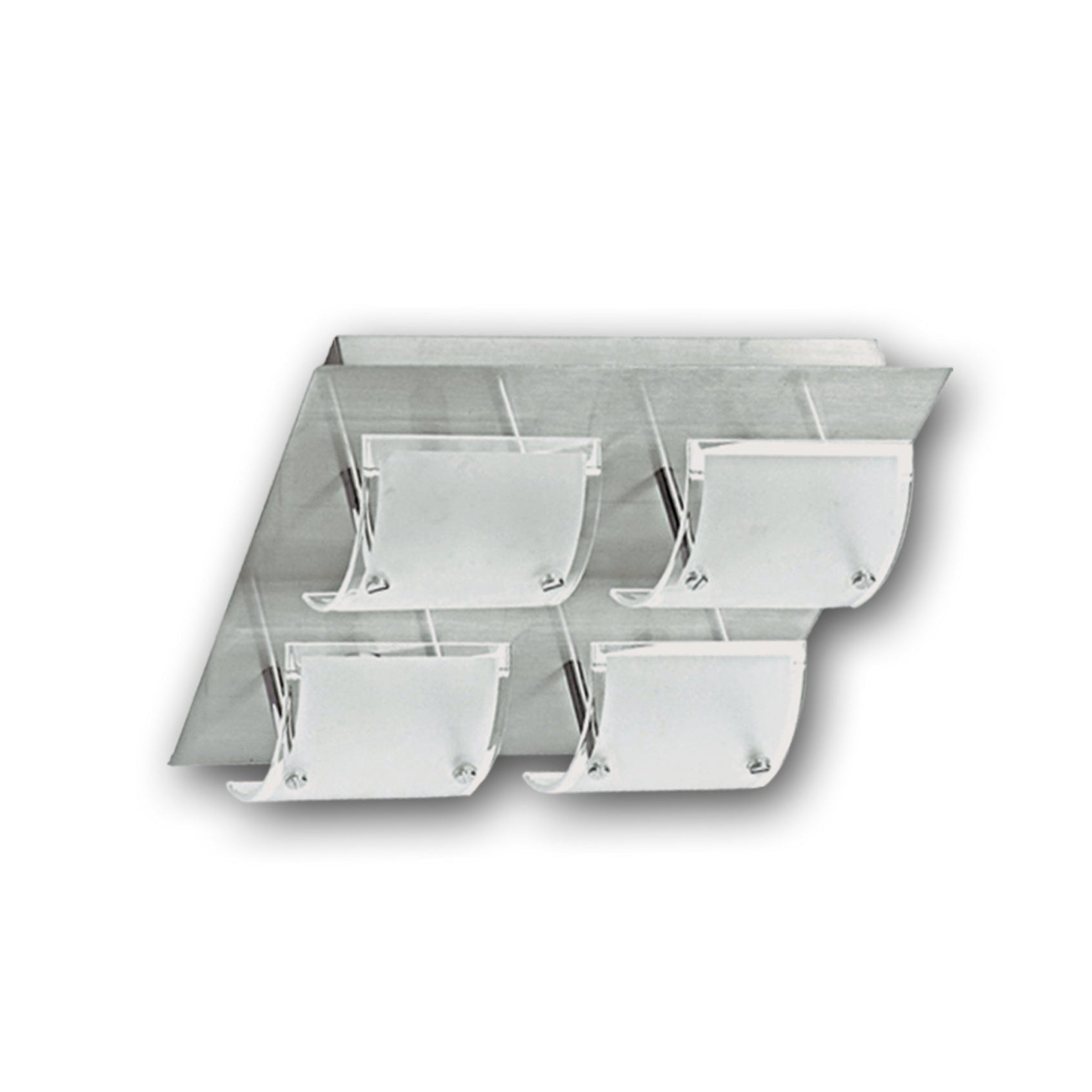 CL 5210-4# 4/Φ ΟΡΟΦΗΣ ΚΥΡΤΟ ΓΥΑΛΙ G9 22x22x8