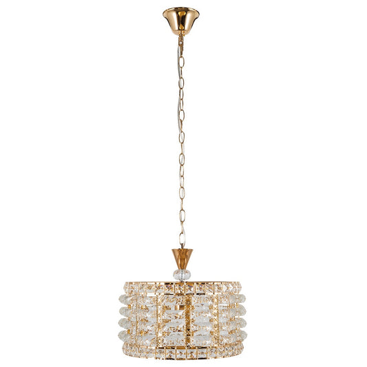 PDC 3150 GD 1/Φ ΚΥΛΙΝΔΡΟΣ ΧΡΥΣΟ ΚΡΥΣΤΑΛΛΑ 1xΕ27 Φ30x100