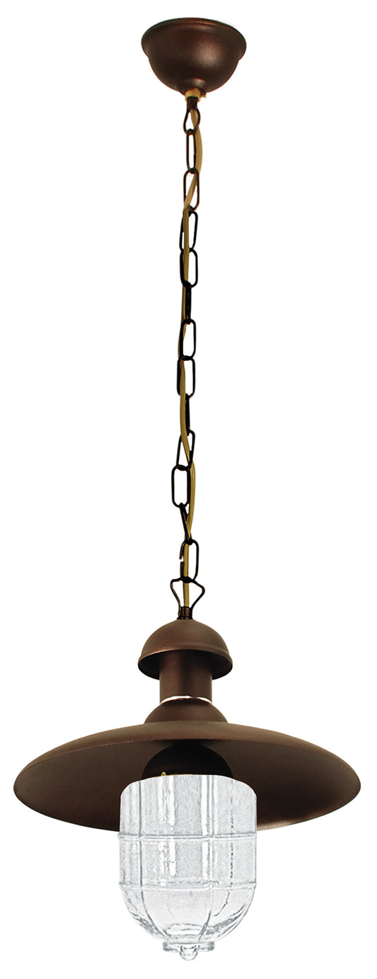 PDA 115 TR ΝΑΥΤΙΚΟ ΜΕΓΑΛΟ ΣΚΟΥΡΙΑ ΔΙΑΦΑΝΟ ΓΥΑΛΙ 1xΕ27 Φ27x110