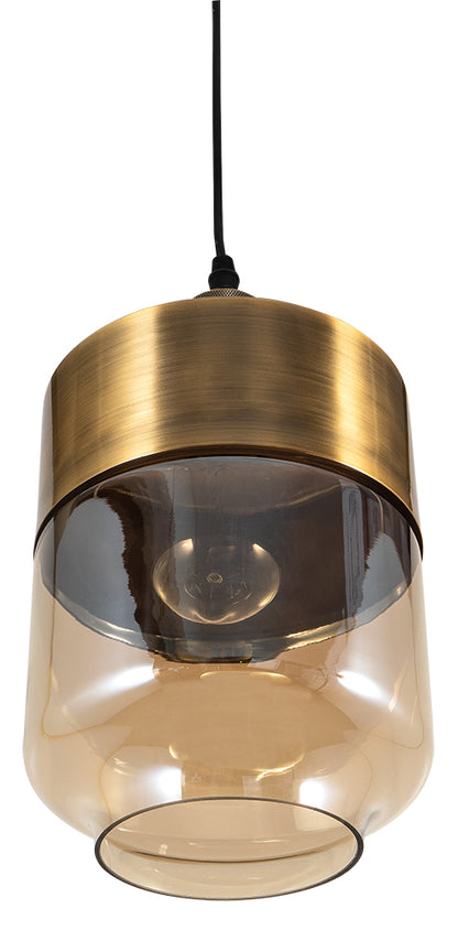 PDC 1419-A 1/Φ ΟΞΥΝΤΕ ΜΕΤΑΛΛΟ & ΓΥΑΛΙ ΜΕΛΙ 1xΕ27 Φ20x(35-110)