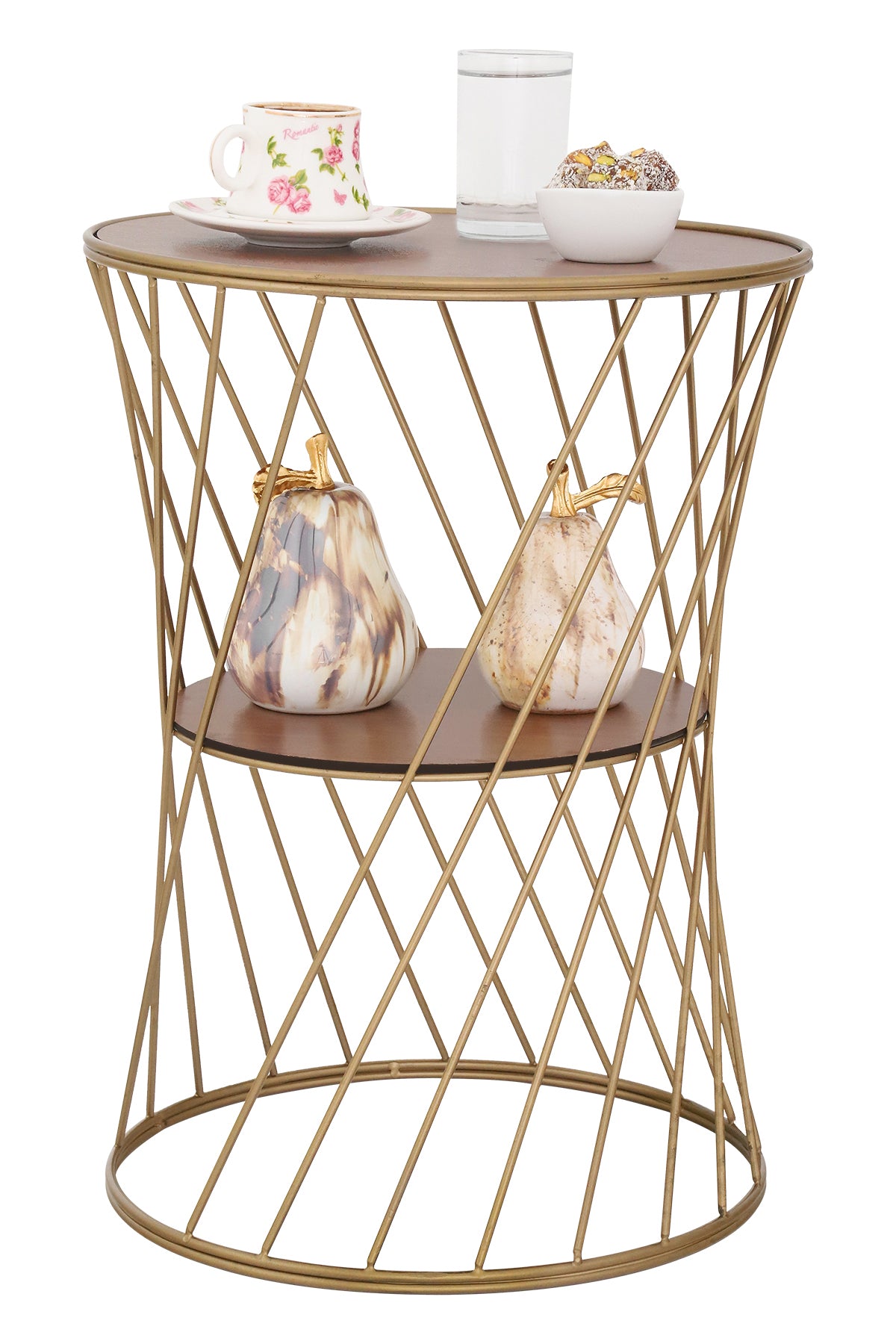 TBH-05 AB ΤΡΑΠΕΖΑΚΙ ΟΞΥΝΤΕ ΠΛΕΧΤΟ ΠΛΕΓΜΑ ΜΕ ΞΥΛΟ Φ32x45