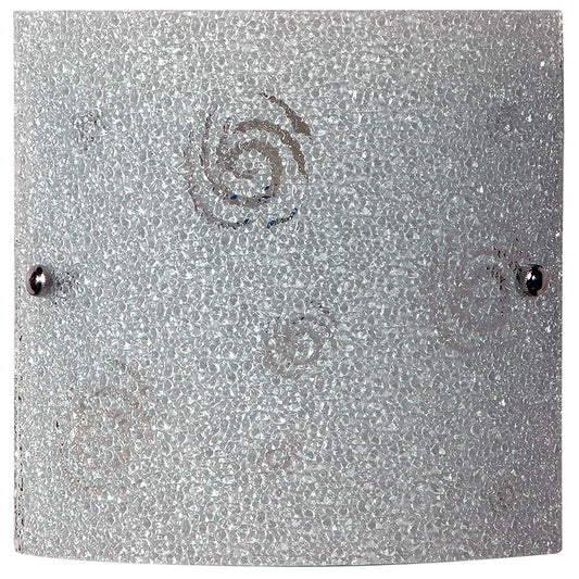 WLC 6002 ΑΠΛΙΚΑ ΣΑΓΡΕ ΓΥΑΛΙ ΚΥΚΛΟΙ ΤΕΤΡΑΓΩΝΗ 1xE27 23x7x23