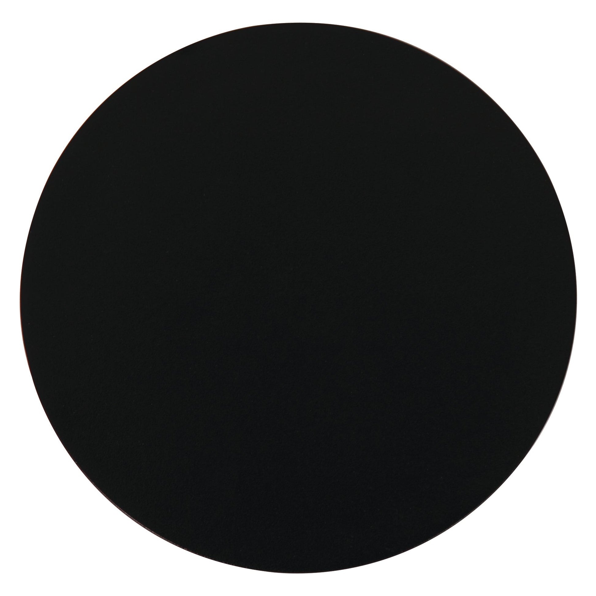 WLC 8501 BK ΑΠΛIKA ΣΤΡΟΓΓΥΛΗ ΜΑΥΡΗ LED 5W Φ19x4