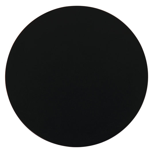 WLC 8501 BK ΑΠΛIKA ΣΤΡΟΓΓΥΛΗ ΜΑΥΡΗ LED 5W Φ19x4