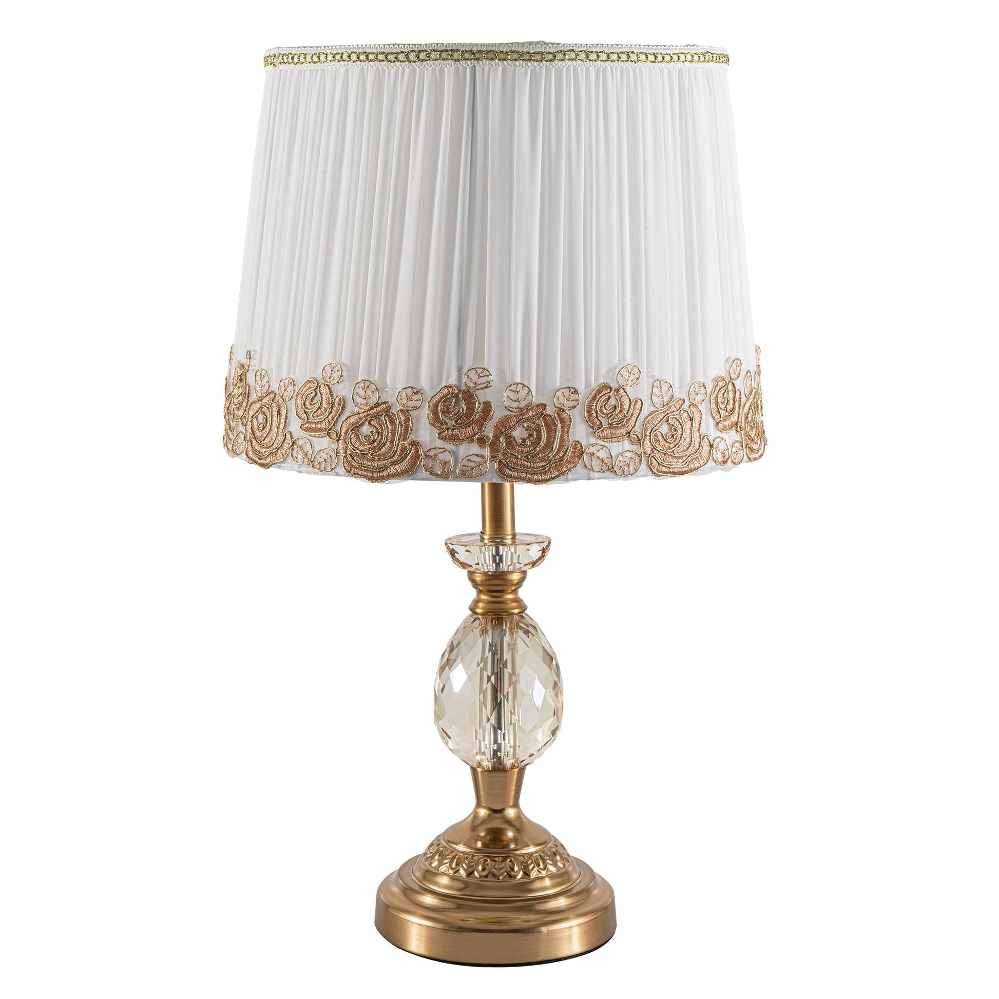 TLC 6839 AB ΕΠΙΤΡΑΠΕΖΙΑ ΛΑΜΠΑ ΜΕ ΚΕΝΤΗΤΟ ΠΛΙΣΕ ΚΑΠΕΛΟ 1xΕ27 Φ30x50