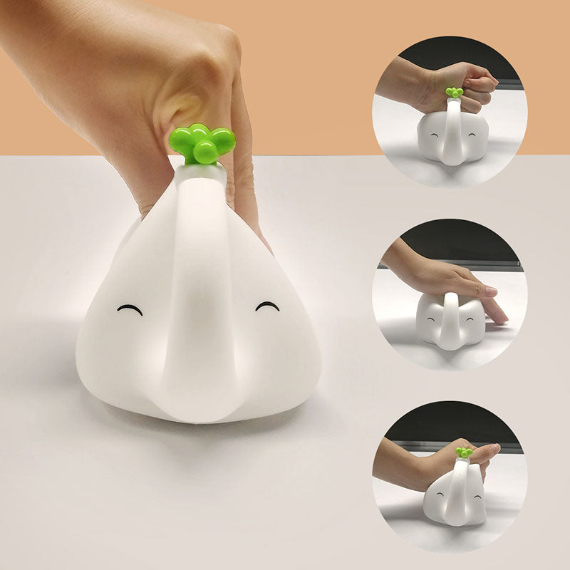 TLC 4024 ΠΟΡΤΑΤΙΦ LED ΕΛΕΦΑΝΤΑΣ ΣΙΛΙΚΟΝΗΣ TOUCH DIMMER-TIMER-USB & ΒΑΣΗ ΚΙΝΗΤΟΥ 17x8,5x10