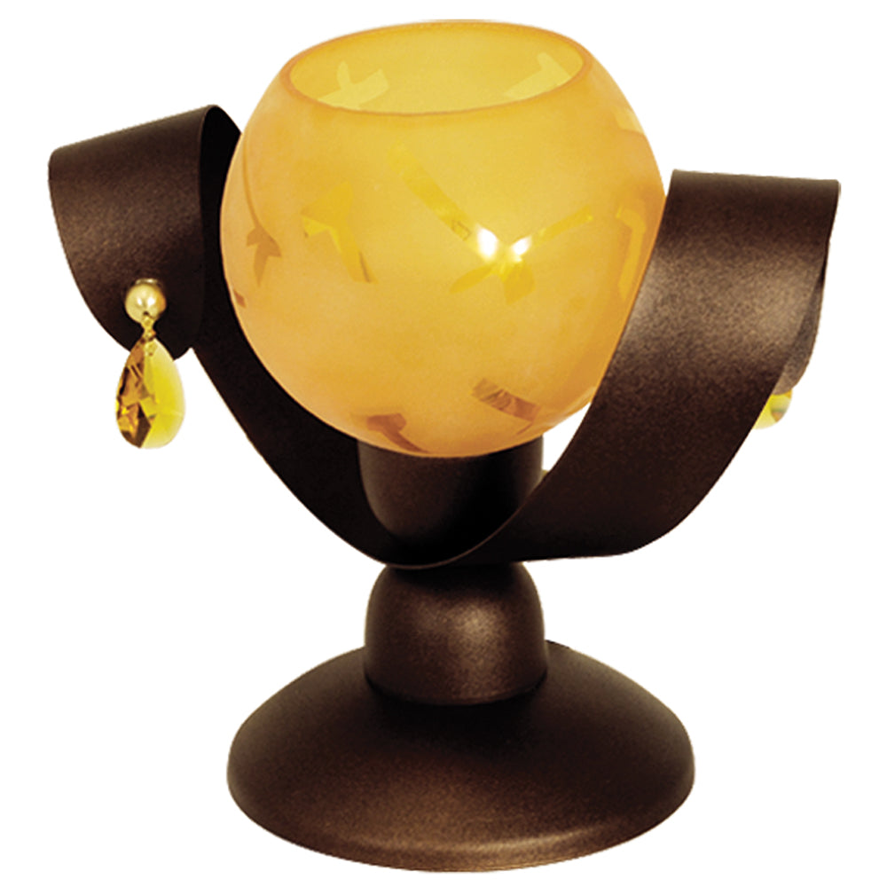 TLA 109 ΠΟΡΤΑΤΙΦ ΣΚΟΥΡΙΑ ΠΟΡΤΟΚΑΛΙ ΓΥΑΛΙ 1xΕ27 Φ24x24