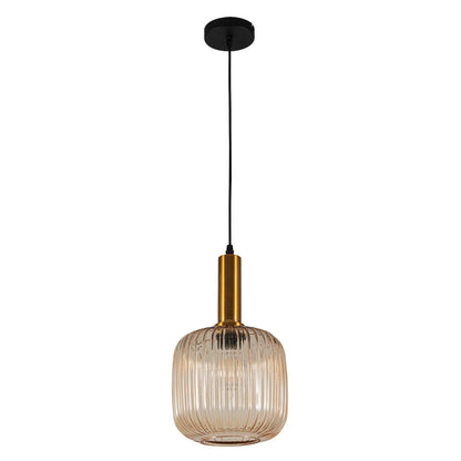 PDT 1454 HN 1/Φ ΓΥΑΛΙΝΟ ΤΟΥΛΟΥΜΠΑ ΜΕΛΙ 1xΕ27 Φ20x120