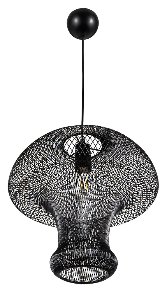 PDC 554 ΒΚ # ΚΡΕΜ 1/Φ ΜΑΝΗΤΑΡΙ ΜΑΥΡΟ ΣΥΡΜΑ Ε27 Φ35x110