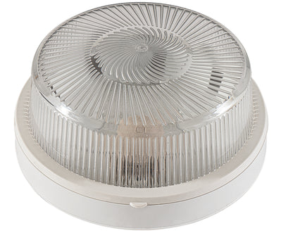 CCT 2020 WH ΠΛΑΦΟΝΙΕΡΑ ΕΞ. ΧΩΡΟΥ ΠΛΑΣΤΙΚΗ 1xE27 Φ23x9