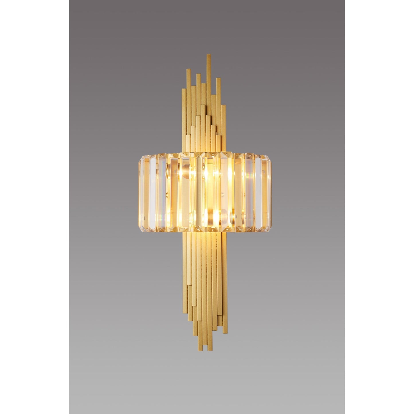 WLC 2472 ΑΠΛΙΚΑ ΧΡΥΣΟΙ ΡΑΒΔΟΙ ΚΡΥΣΤΑΛΛΑ 2xΕ14 24x5x60