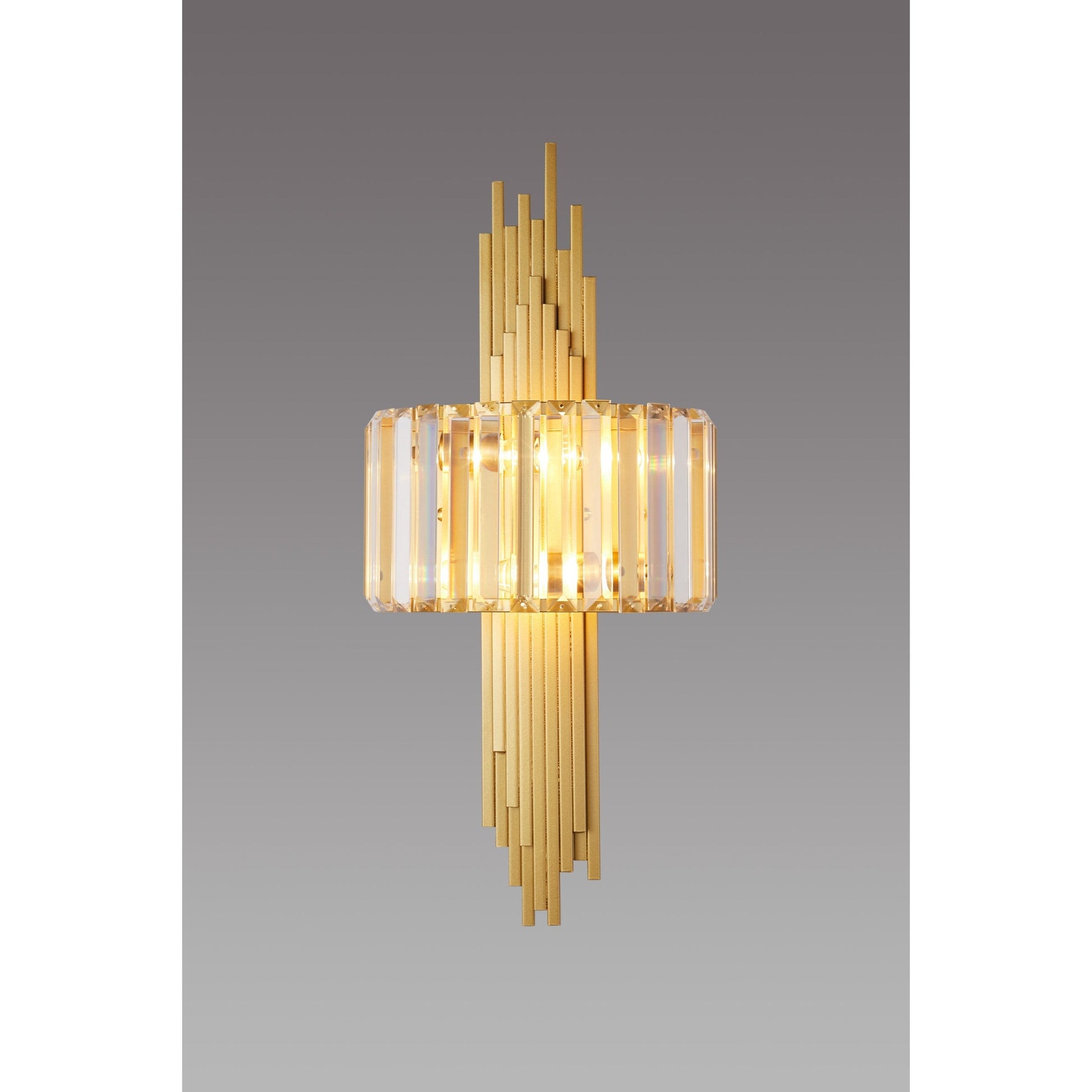 WLC 2472 ΑΠΛΙΚΑ ΧΡΥΣΟΙ ΡΑΒΔΟΙ ΚΡΥΣΤΑΛΛΑ 2xΕ14 24x5x60