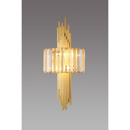 WLC 2472 ΑΠΛΙΚΑ ΧΡΥΣΟΙ ΡΑΒΔΟΙ ΚΡΥΣΤΑΛΛΑ 2xΕ14 24x5x60