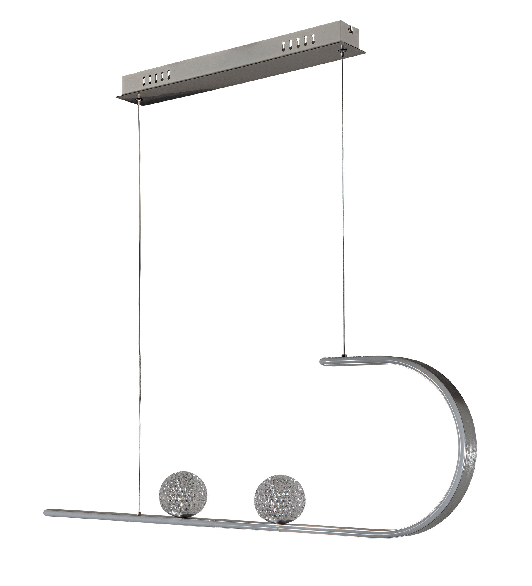 PDC 689 ΝΜ # ΡΑΓΑ ΚΡΕΜΑΣΤΗ LED ΜΠΑΣΤΟΥΝΙ 98x10x100