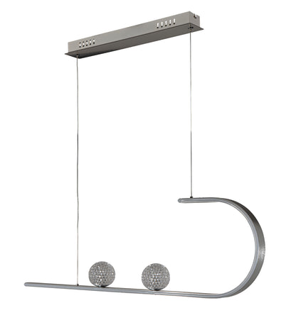 PDC 689 ΝΜ # ΡΑΓΑ ΚΡΕΜΑΣΤΗ LED ΜΠΑΣΤΟΥΝΙ 98x10x100