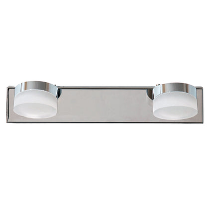 WLC 1942-2 CR ΑΠΛΙΚΑ 2/Φ ΝΙΚΕΛ 10W 780L 30x13x6