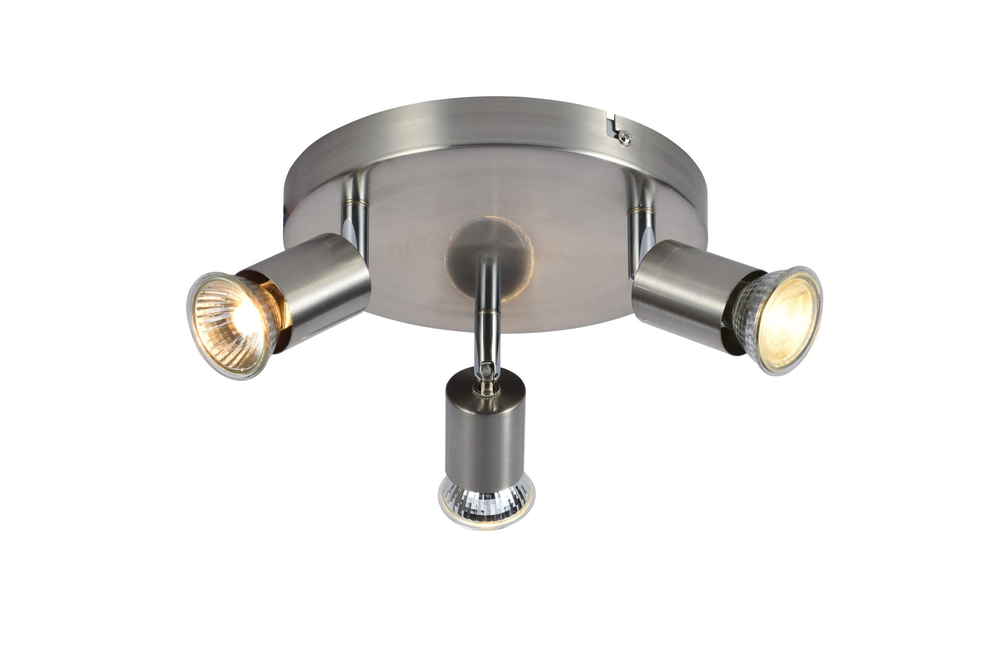 CCC 5215-3 ΝΜ 3/Φ ΟΡΟΦΗΣ ΣΠΟΤ ΝΙΚΕΛ ΜΑΤ 3xGU10 Φ20x8