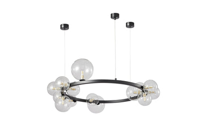 PDC 2049-15 ΠΟΛΥΦΩΤΟ ΣΤΡΟΓΓΥΛΟ ΜΕ ΔΙΑΦΑΝΟΥΣ - 3 ΜΕΓΕΘΗ - ΓΛΟΜΠΟΥΣ Φ85x120