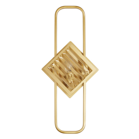 WLC 2473 ΑΠΛΙΚΑ ΧΡΥΣΗ ΠΑΡΑΛ/ΜΗ ΜΕ ΤΕΤΡΑΓΩΝΟ ΠΛΑΙΣΙΟ ΚΡΥΣΤΑΛΛΟ 2xΕ14 28x8x58