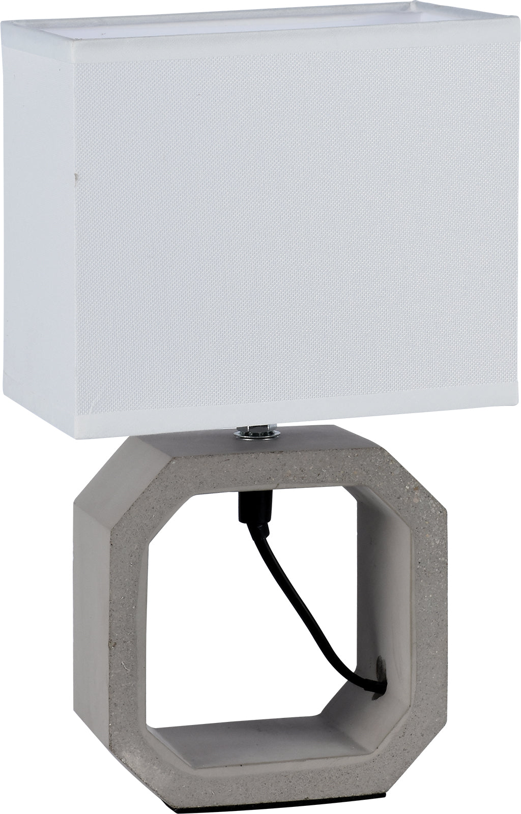 TLC 6003 WH ΠΟΡΤΑΤΙΦ ΤΕΤΡΑΓΩΝΗ ΚΕΡΑΜΙΚΗ ΒΑΣΗ ΚΑΠΕΛΟ ΛΕΥΚΟ 1xΕ14 KAΠEΛΟ 12x17x15